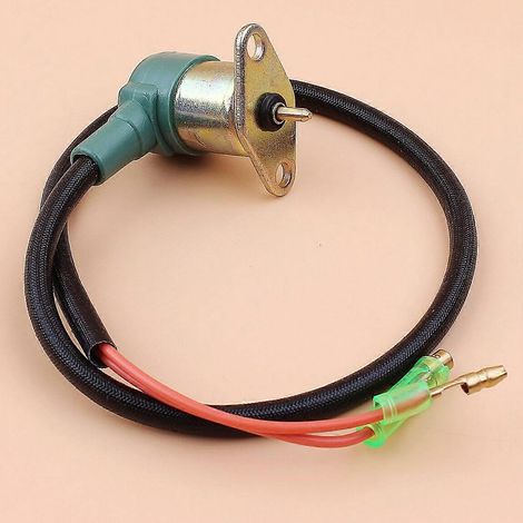 Kraftstoffmagnetventil für Honda GX340 GX390 13 PS Generatorvergaser, Original-Ersatzteil für zuverlässige Kraftstoffabschaltung (1/4)