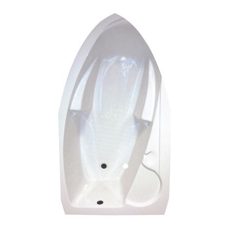 ONDEE - Kit de baño en ángulo recto 160x90 y delantal (1/5)