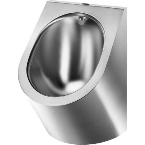 Urinoir Delabie DELTA raccord supérieur sortie verticale inox 1.4301 sat