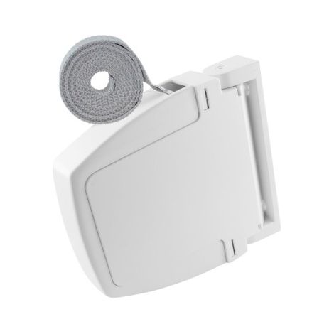 Recogedor Abatible C20 Blanco, Soporte Plástico, Cinta 20mm (1/5)