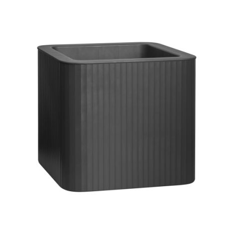 elho Fioriera Jive Square Stripe 40 Anthracite