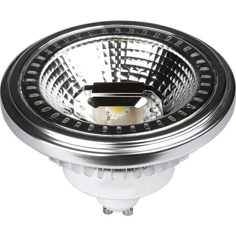 Foco LED COB V-TAC 12W AR111 GU10 40° 400K regulable