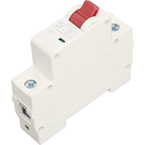 1-poliger Gleichstrom-Leistungsschalter, 6 kA Abschaltvermögen, Überlastschutzschalter, Mini-Sicherheitsleistungsschalter, 50 A, 250 V (1/5)