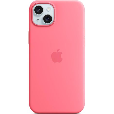 iPhone 15 Plus Silicone Case with MagSafe - Pink (1/4)