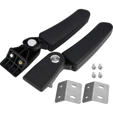 Braccioli posteriori per bauletto passeggero per moto - Braccioli posteriori pieghevoli per bauletto passeggero compatibili con BM-VV Yamaha BMW R1200GS