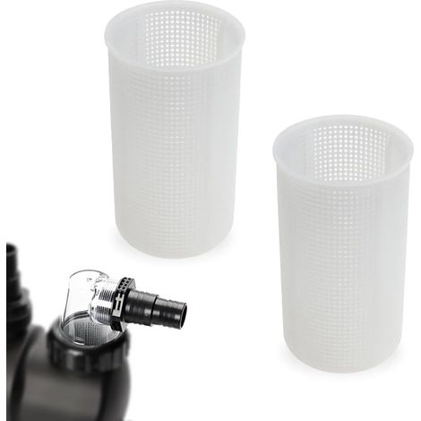 Lot de 2 tamis d'aspiration pour pré-filtre, tamis de pompe pour circuit d'eau, filtre d'aspiration pré-filtre pièces de rechange pour pompe SPS100 SPS75 SPS50 (1/5)