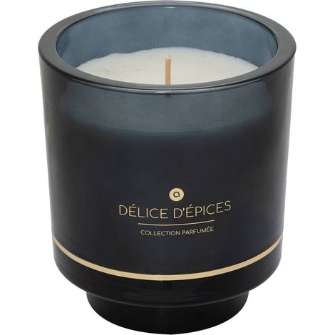 Bougie parfumée Ilae 225g pot verre épices - Atmosphera créateur d'intérieur