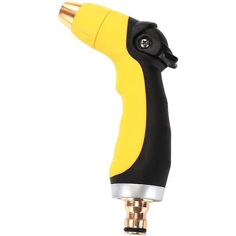 Tubo da giardino multifunzionale con spruzzatore – per irrigazione e lavaggio auto (1/4)