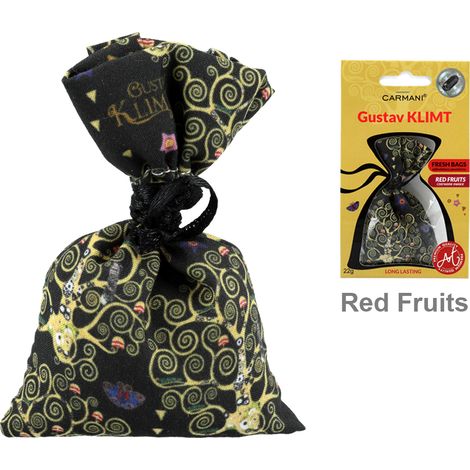 Pochette parfumée Gustav Klimt Fruits Rouges pour armoire (1/5)