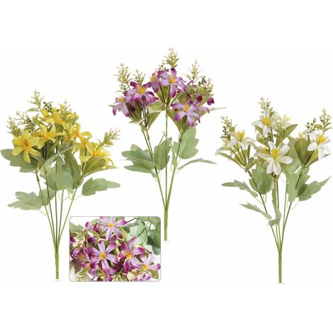 Mazzi di fiori d'arancio artificiale, set da 9 pezzi, cm 28 H (con gambo 37)