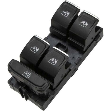 Golf Mk7 Window Switch, KASturbo Window Lift Button for Passat Touran Tiguan Arteon Karoq Kodiq Leon 5G0959857 (1/4)