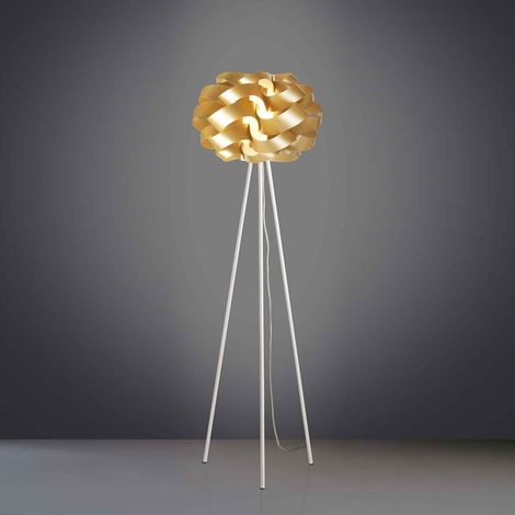 CLOUD Gold Stativ-Stehlampe Durchmesser 50x H160 cm