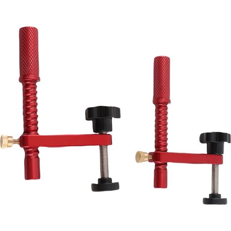 Morsa da Banco 20mm in Lega di Alluminio con Protezioni – Design Moderno e Robusto per Falegnameria e Lavori di Precisione su Piani da Lavoro (1/5)