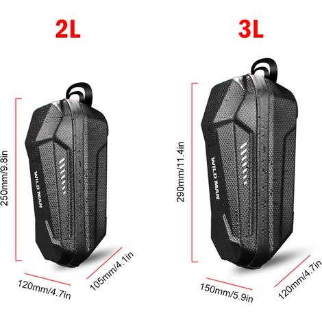 Sac de rangement pour scooter électrique suspendu à l'avant EVA (1/5)
