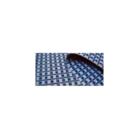 Capri Outdoor Matting Blue Check 2.5x2.5m