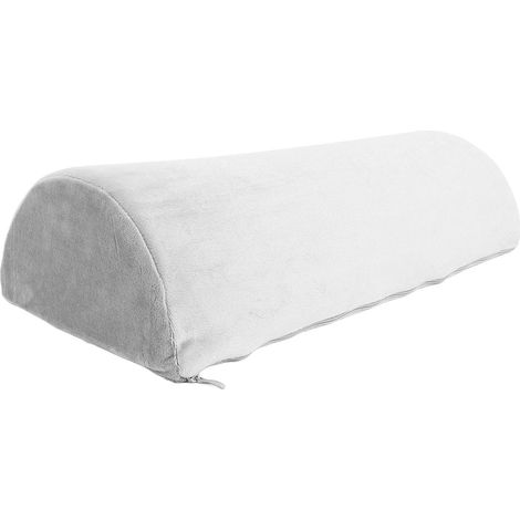Oreiller demi-lune en mousse à mémoire de forme ergonomique à haut rebond pour la taille, la nuque et les jambes, idéal pour dormir. (1/5)