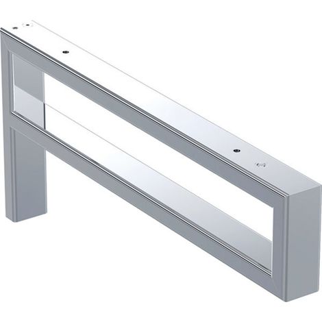 Support en P pour plan de lavabo Geberit ONE, chromé, (1/4)