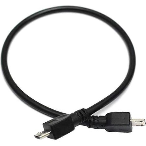 Câble adaptateur de données OTG micro USB mâle vers micro USB mâle 5 broches de 25 cm