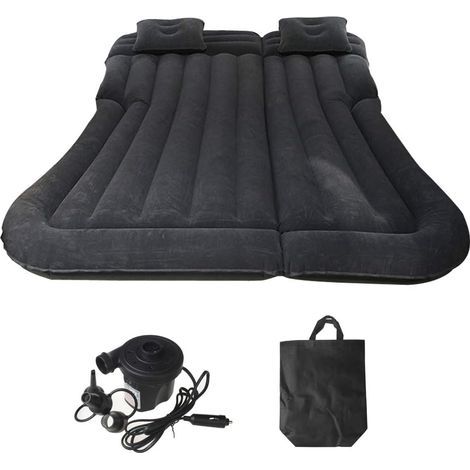 Inflatable and foldable car mattress with 60 to 75 W blower, sleeping and resting dimensions: 175 x 135 cm (1/5)