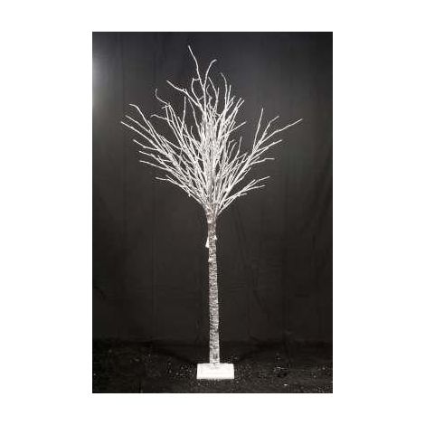 ARPIMEX Albero di Natale Innevato H 210 Cm 132 Led Bianco
