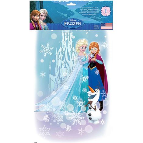 LA REINE DES NEIGES - Stickers repositionnables de la Reine des Neiges, film d'animation Disney