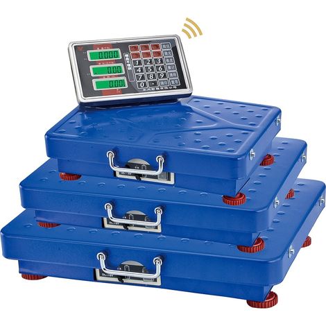 BILANCIA DIGITALE WIRELESS A PIATTAFORMA portata massima 300 kg