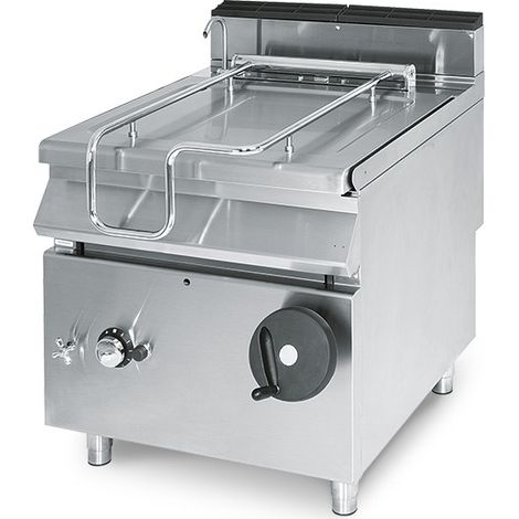 Sauteuse Basculante Gaz, Capacité 60 Litres, avec Cuve en Inox - Virtus