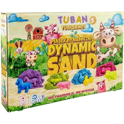 TUBAN Dynamic Sand Farm - Set creativo per bambini