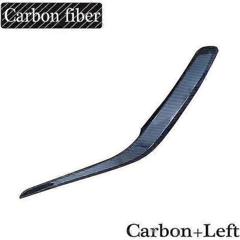 Cache de poignée de porte intérieure (côté conducteur et droit) pour BMW X1 E84 (2010-2016) - Accessoires auto  Poignées de porte intérieures  Carbone - Gauche (1/5)