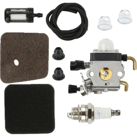 Kit de carburateur FC55 renforcé neuf, filtre à air et filtre à carburant inclus pour taille-haie Stihl FS310.-AquaForge