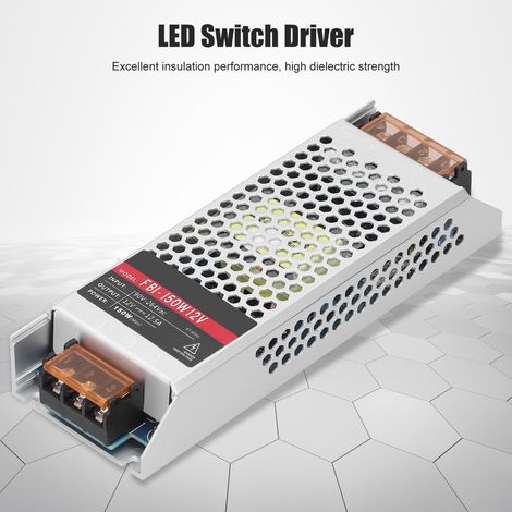 Schaltnetzteil für LED-Streifen der FBI-Serie für den Innenbereich, 150 W, AC 90–264 V DC 12 V (1/4)