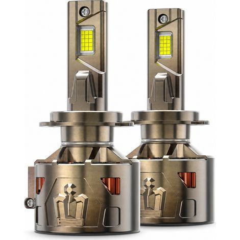 Lampadina LED per fari auto 330 W, attacco 9004, colore bronzo, REDSEA (1/5)