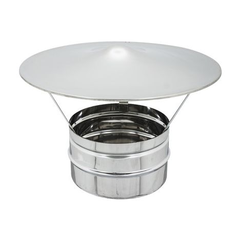 FUMAIOLO FISSO CAPELLO CINESE INOX CM.10