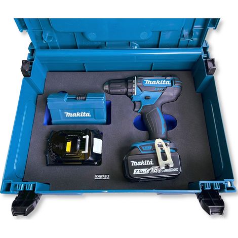 SCHWÄBLE® Schaumeinlage Schaumstoffeinlage für Makita Akku-Bohrschrauber DDF482 (1/5)