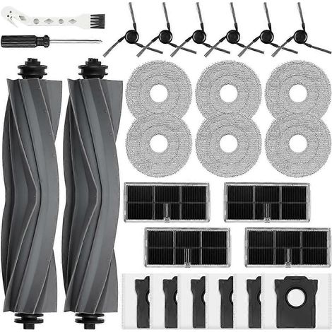 26 Pack Accessoires Kit pour Dreame L40 Ultra/X40 Ultra/Mova P10 Pro Ultra/P50 Ultra Robot Aspirateur (1/5)