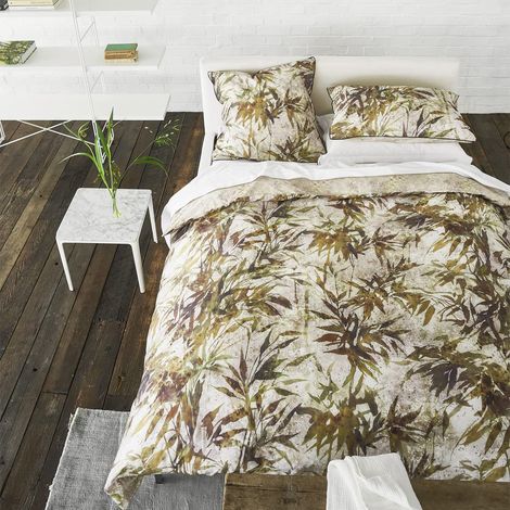 Housse de couette en percale de coton,Jardin Chinois (1/3)