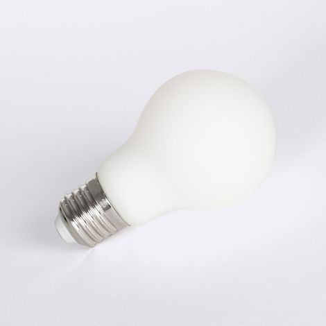 Ampoule LED Filament E27 10W 1200lm A60 Opal Cristal 2700K Blanc chaud (1/2)