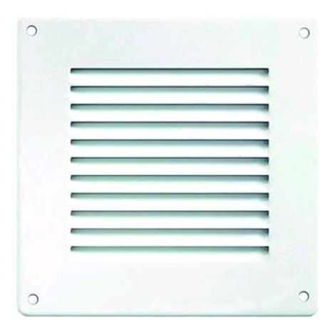 Griglia Aerazione Alu Con Rete Bianca Verniciata Mm.150X150 (1/3)