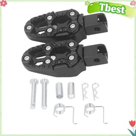 HURRISE Pan à pied de moto Motorcycle PEOTS auto couvres Rouge Noire (1/5)