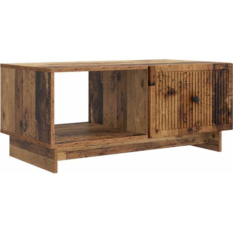 vidaXL  Coffee Table  Old Wood 90 x 50 x 40 cm Engineered Wood
