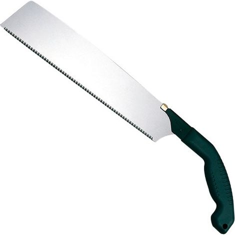 Tajima – Scie japonaise 265 mm pour bois dur – Coupe nette sans éclat – Longueur totale 440 mm – Pistolengriff