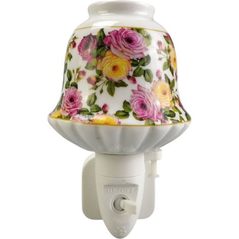 Floral LED Nightlight - L8 x W8 x H13 cm