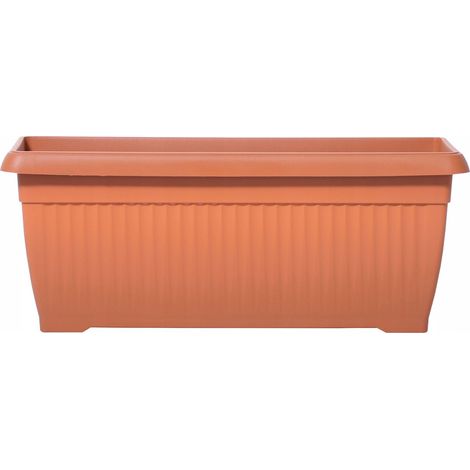 Vaso da fiori per balcone Terra DTT600  Terracotta