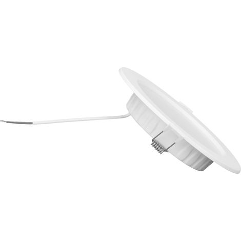 Lot encastrable LED 12W blanc froid 85-265V, projecteur surbaissé pour plafond, idéal hôtel commerce, luminaire encastré (1/5)