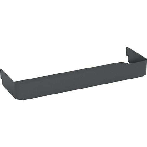 Tablette pour rail d'aménagement K-Line Side - 350 x 110 x 65 mm - finition anthracite - KESSEBÖHMER