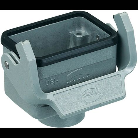 [NEUWERTIG] B-Ware Harting Kupplungsgehäuse Gehäuse Verbinder 09300061750 Grau