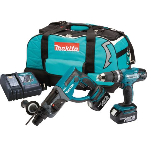 Makita DLX2025T LXT Combo Kit 18V 2 x 5.0Ah Li-ion MAKDLX2025T (1/5)