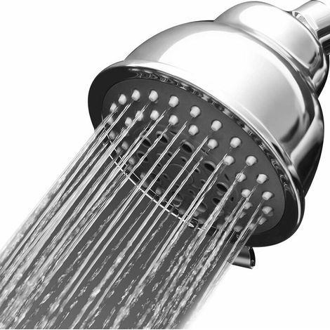 Shower Head High Pressure High Flow Water Saving Shower Head Powerful 5 Settings Removable Save Water Jet Wall-Mounted Filtered for Hotel Bathroom Relaxation Relaxation SPA (1/5)