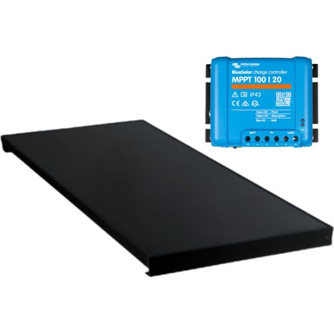 PACK ANTARION Panneau solaire ALL BLACK 220W + VICTRON Régulateur MPPT 20A