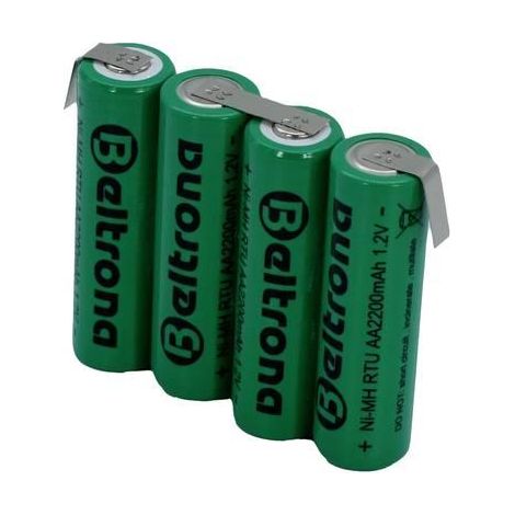 Beltrona RTU4AAZ batería NiMH 4x AA 4.8 V 2200 mAh